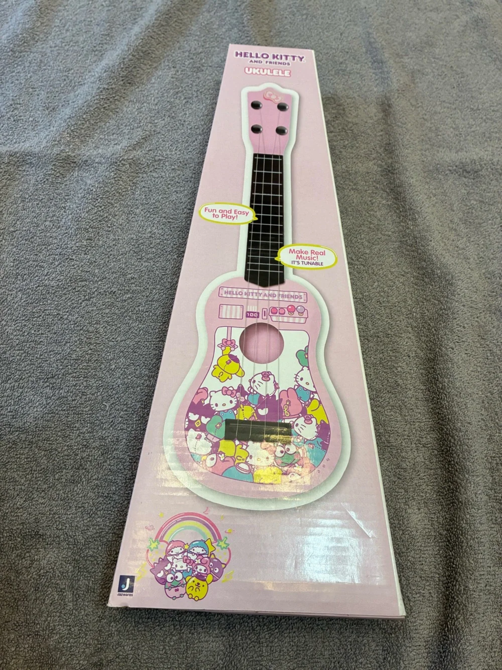 Hello Kitty Pink Kids Ukulele — Hello Kitty and Friends